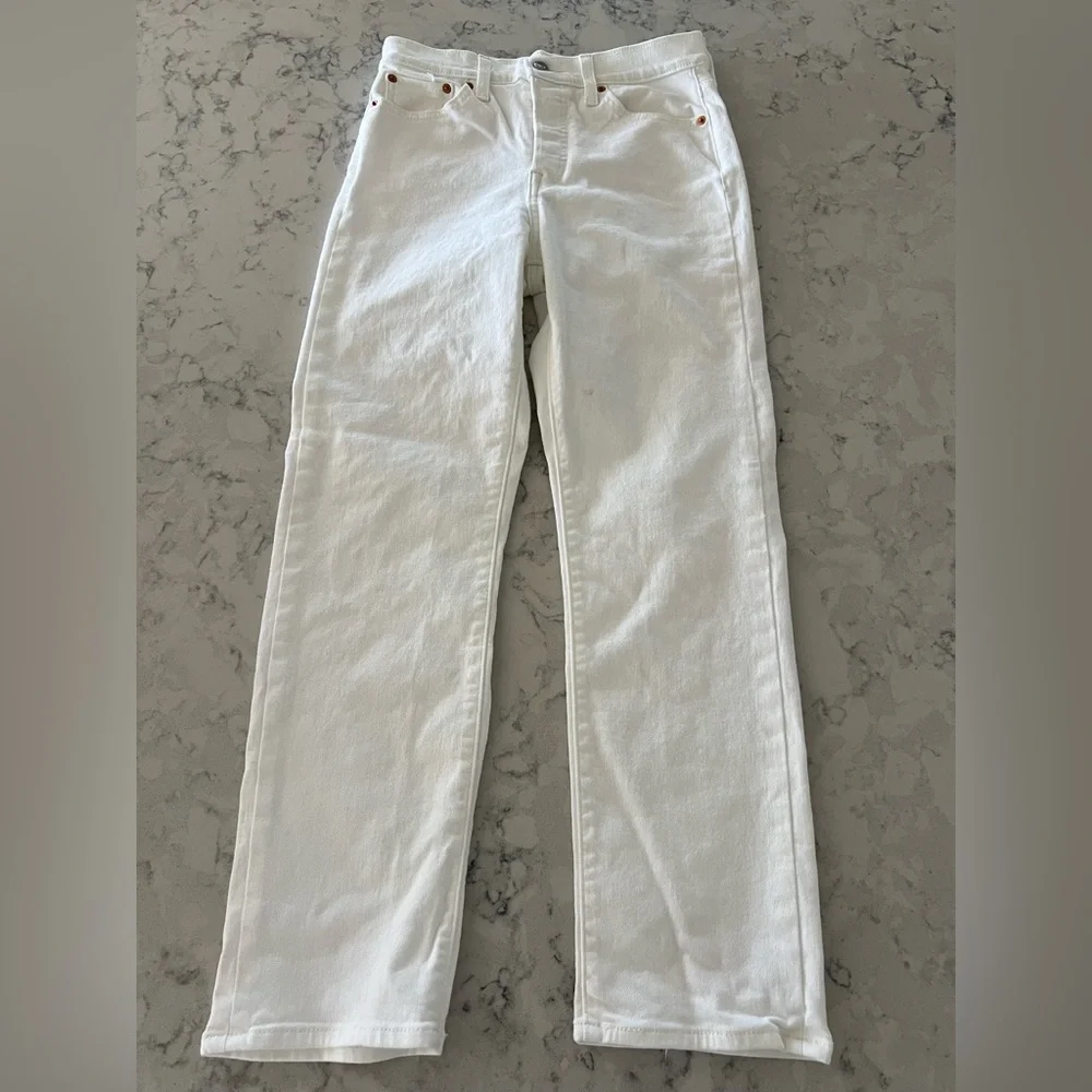 White Denim Jeans - Picture 2 of 4